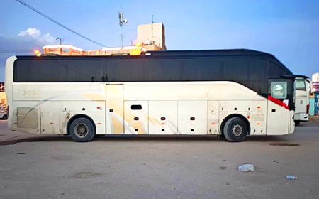 الهيئة العامة للنقل تعتمد خط سير جديد وإلزامي للحافلات بين عدن والسعودية