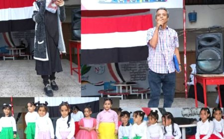 طالبات مدرسة الحمزة بتعز ينفذن إذاعة توعوية عن الكوليرا لتعزيز الوعي الصحي