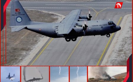 فيديو يوثق لحظة سقوط طائرة شحن تركية بين جورجيا وأذربيجان.. تفاصيل الكارثة وأبعادها السياسية!