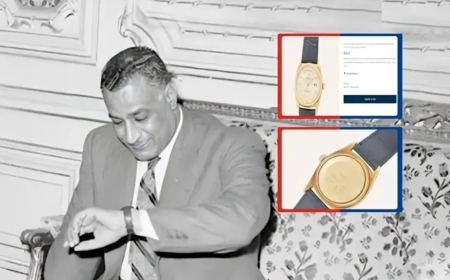 رمز من زمن القومية العربية.. رحلة ساعة عبد الناصر تنتهي إلى هذا المكان!