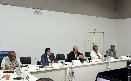 وزير المياه والبيئة يلتقي الوفد اليمني والمفاوضين وممثلي المنظمات المشاركين في (COP30) 