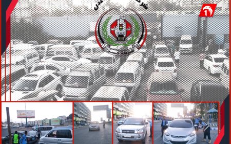 شرطة السير بعدن تواصل حملتها المكثفة لليوم الثاني لضبط المركبات المخالفة