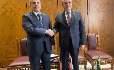 وزير التعليم العالي يبحث مع نظيره السوري تعزيز التعاون المشترك