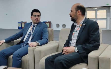 نائب وزير المياه والبيئة يبحث مع مسؤول أردني تعزيز التعاون في المجال البيئي