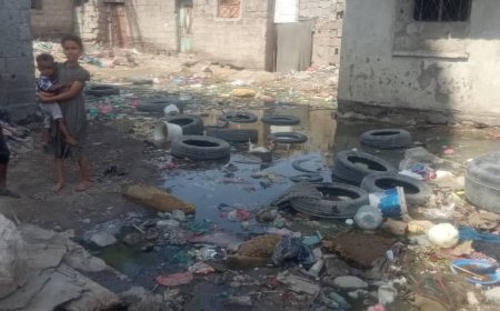 مواطنون يشكون طفح المجاري في حي عبدالقوي بالشيخ عثمان بسبب توقف ضخ المحاري من المضخة الرئيسية بالدرين