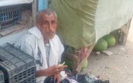 من لحج إلى الشيخ عثمان… رحلة كفاح شاب معاق يبحث عن رأس مال ليحيا بكرامة