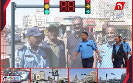 خطوة مفصلية لتنظيم المرور.. شرطة السير بعدن تطلق التشغيل التجريبي للإشارات الضوئية بجولة القاهرة
