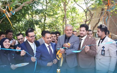 المخلافي والحكيمي يفتتحان مهرجان تعز الريادي 2025