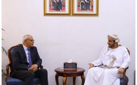 نائب وزير الخارجية يبحث مع وكيل وزارة الخارجية العماني توسيع الشراكة والتعاون بين البلدين..