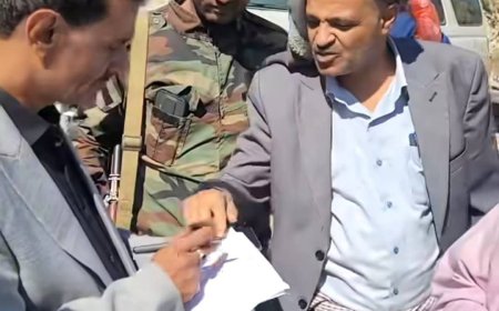 المشمر يتفقد منطقة شعب سلمان ويوجّه بسرعة إعداد الدراسات لشق طريق يخفف معاناة السكان