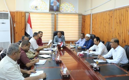 لجنة المناقصات الفرعية بوادي حضرموت تقر إرساء ثلاثة مشاريع تربوية