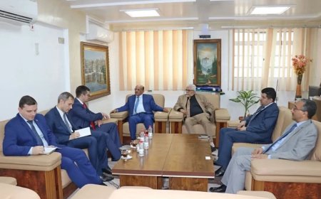 محافظ البنك المركزي يبحث مع السفير الروسي تعزيز التعاون المالي والاقتصادي