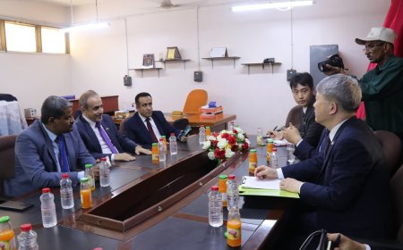 الوصابي والسفير الكوري يبحثان سبل تعزيز التعليم الفني ودعم التخصصات المستقبلية.