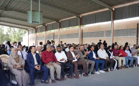 برعاية المجلس الانتقالي وبحضور السقاف.. مدرسة أوسان بالمعلا تحتفي بالذكرى الـ58 لعيد الاستقلال  بمهرجان فني  