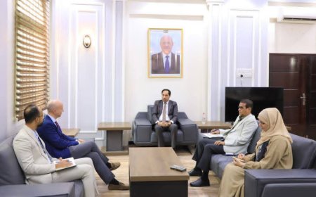 البكري يستقبل ممثل صندوق الأمم المتحدة للسكان ويناقش معه توسيع مجالات الشراكة