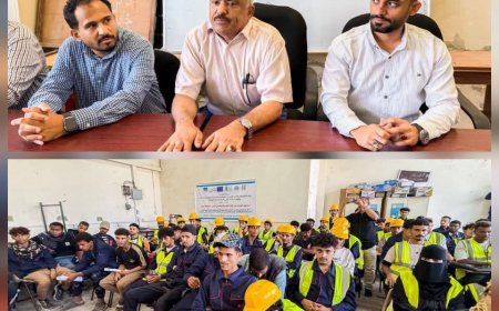 دورة تدريبية لـ 100 شاب وشابة ضمن مشروع تشغيل الشباب من خلال التراث والثقافة بعدن