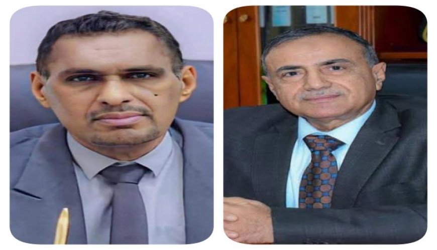 رئيس جامعة عدن يهنئ الدكتور جمال الجعدني بمناسبة فوزه بلقب ثاني أكثر شخصية مؤثرة في الوطن العربي 