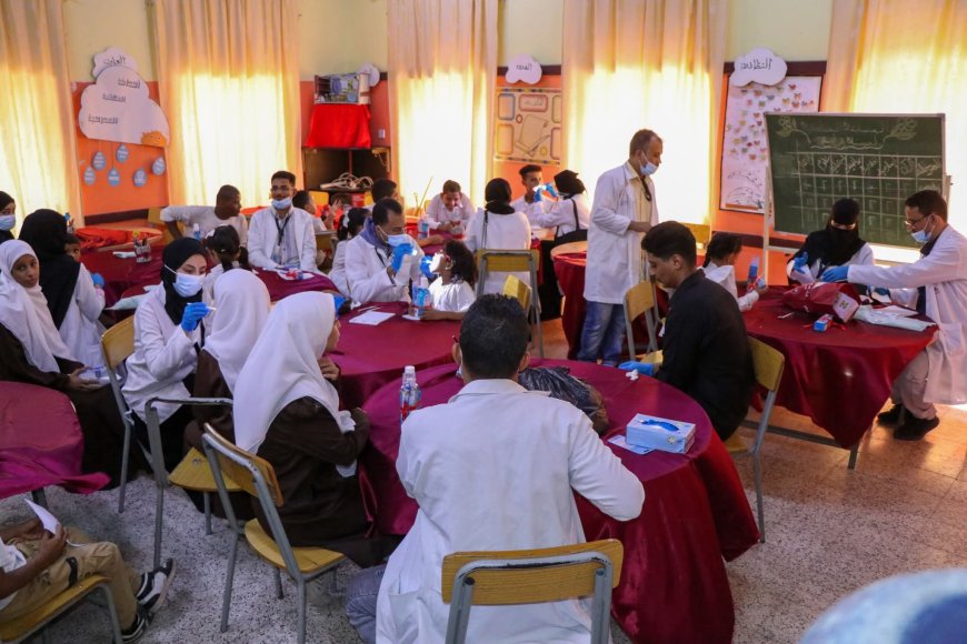 مبادرة “فريق الحماية السنية” تنفذ حملة طبية تطوعية لفحص وعلاج أطفال من فئة الصم والبكم في عدن