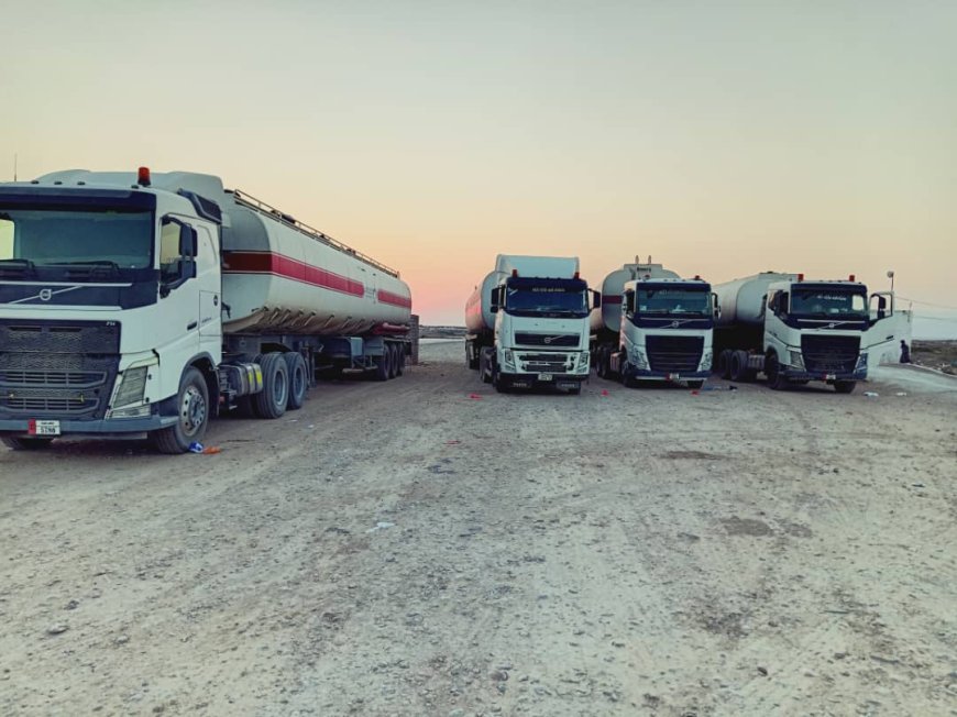 بعد احتجاز قواطر البترول في حضرموت.. جبايات الميازين تتسبب في أزمة مشتقات نفطية بالمهرة