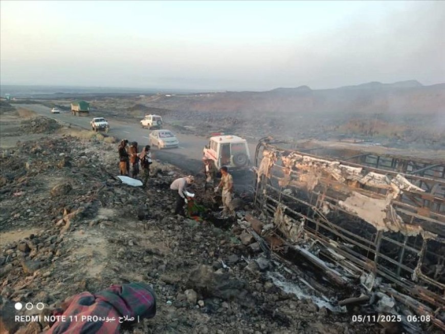 وفاة قيادي بارز في الحزام الأمني بحادث مروري مروّع في العرقوب بأبين