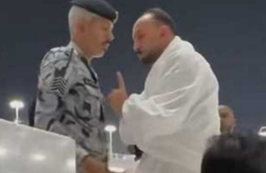 بالفيديو.. اول تعليق للمعتمر المصري في حادثة الحرم المكي