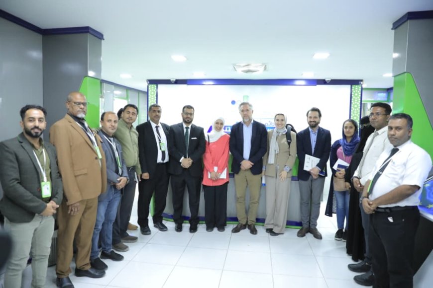 سفير الاتحاد الأوروبي لدى اليمن يزور مؤسسة صلة للتنمية ويبحث مع إدارتها تعزيز الشراكة والمشاريع المشتركة