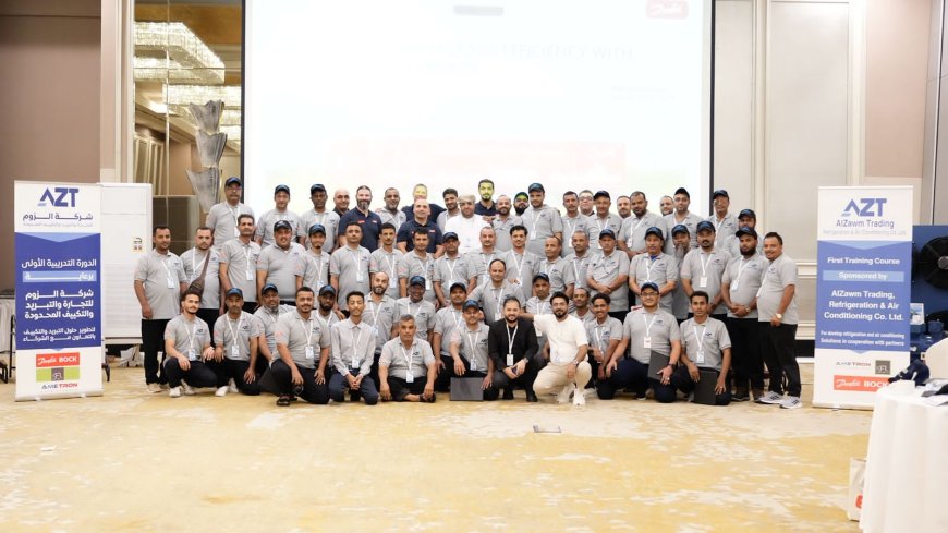 برعاية شركة الزوم اقامه دورة تدريبية متخصصة في التكييف والتبريد بمدينه صلالة لتعزيز المهارات الهندسية