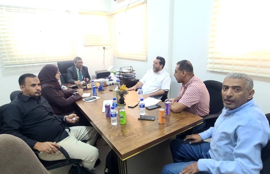 اجتماع المكتب الفني بوزارة التربية مع اليونبس بمشاركة فريق منح الشراكة العالمية