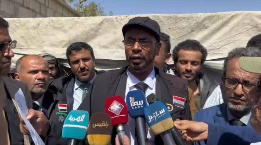 نقابة المحامين بمأرب تتضامن مع الجرحى المعتصمين وتعلن تشكيل فريق قانوني لمساندتهم حتى انتزاع حقوقهم