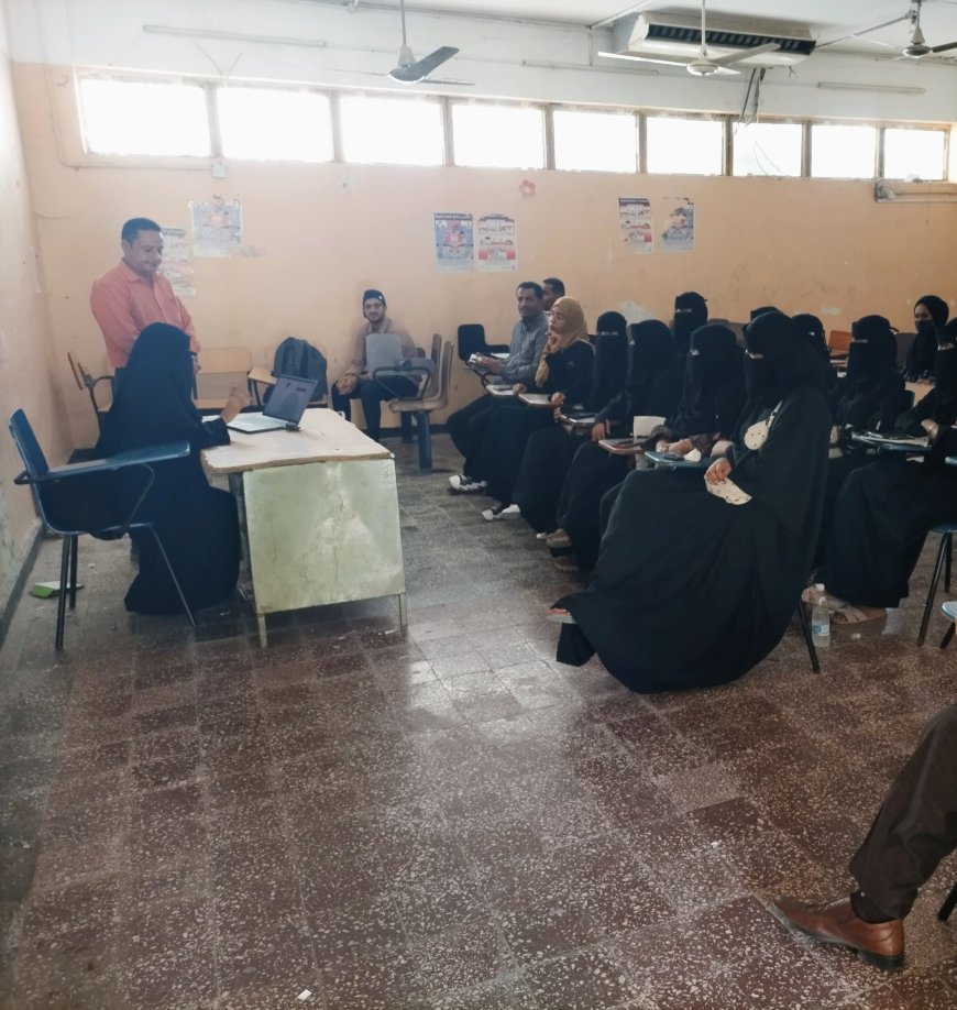 لتنفيذ دورة تدريبية في لغة الإشارة.. كلية الآداب بجامعة عدن تستقبل جمعية رعاية وتأهيل الصم 