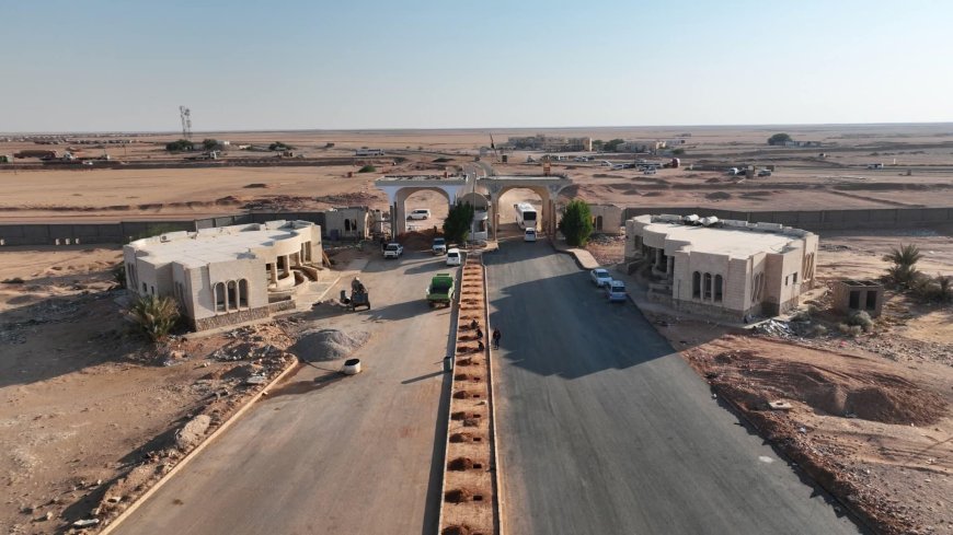 البرنامج السعودي لتنمية وإعمار اليمن يواصل تطوير وتأهيل منفذ الوديعة الحدودي في حضرموت.