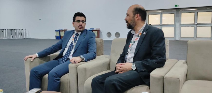 نائب وزير المياه والبيئة يبحث مع مسؤول أردني تعزيز التعاون في المجال البيئي