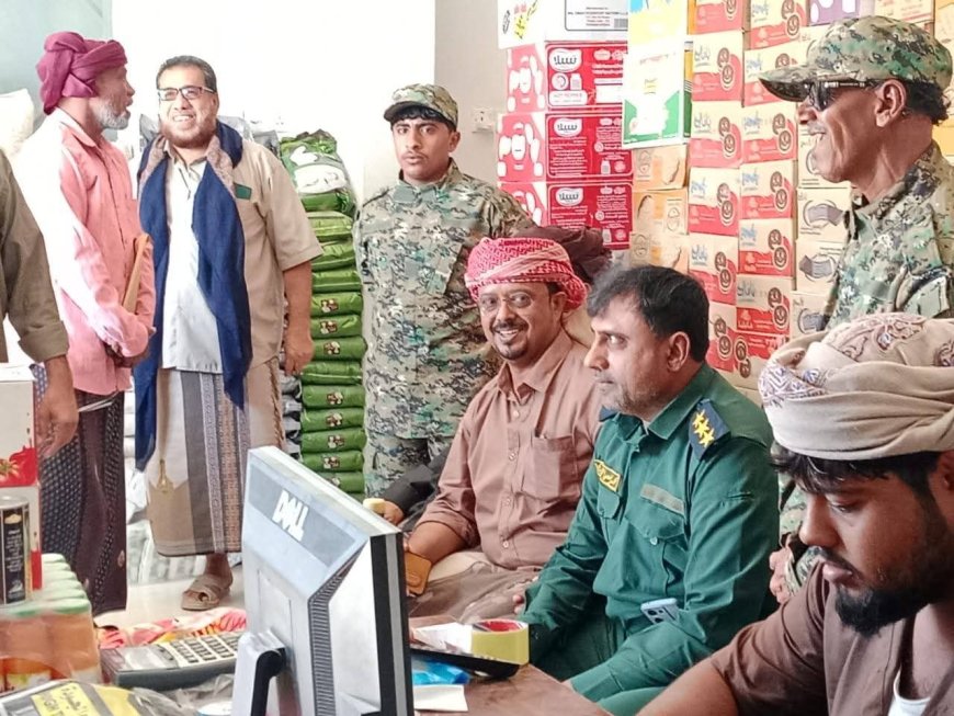 مدير عام مديرية سيحوت يترأس حملة رقابية للنزول الميداني إلى الأسواق