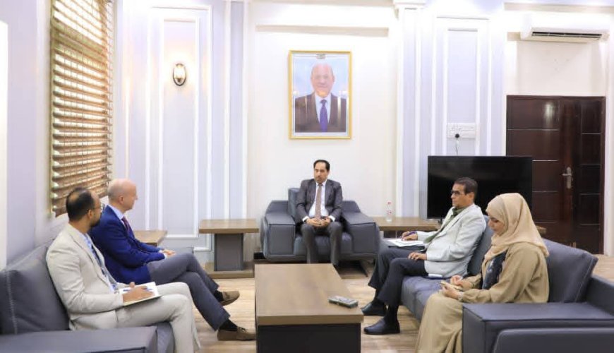 البكري يستقبل ممثل صندوق الأمم المتحدة للسكان ويناقش معه توسيع مجالات الشراكة