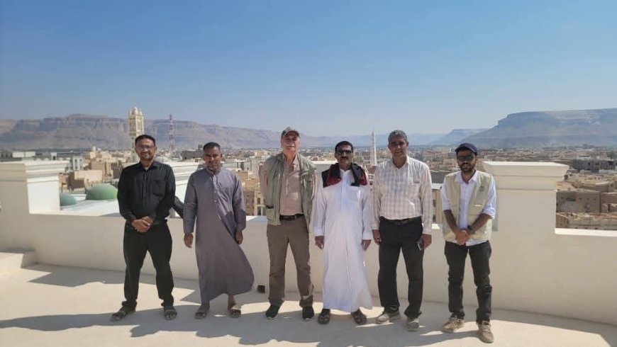 ضمن زيارته لتريم ..   الرناد تستقبل رئيس المؤسسة الأمريكية لدراسات الحضارات