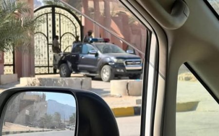 صور تنذر بانفجار وشبك!!.. تحركات عسكرية كثيفة في سيئون لمنع مواطنين من الاعتصام