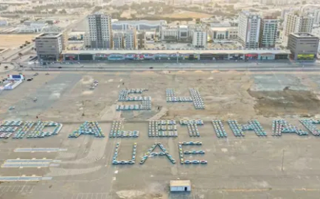 إمارة إماراتية تسجل رقماً قياسياً وتدخل موسوعة (غينيس) بـ 603 مركبات!