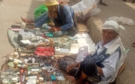 العم  محمد عيده ..  بين سوق الشيخ عثمان   وقسوة الأيام