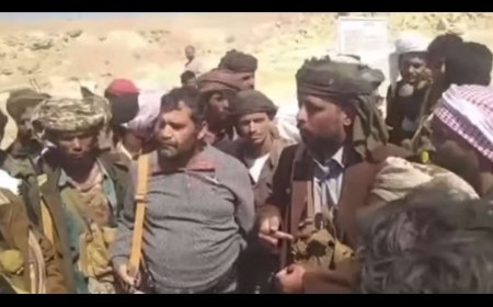 عاجل.. فيديو جديد لابن حبريش وسط اشتباكات مع قوات الانتقالي