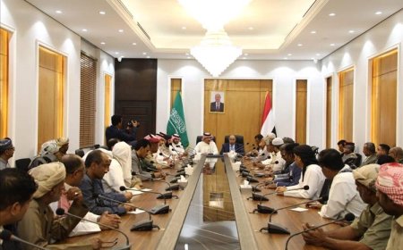 تصريح مفاجئ للوفد السعودي: حضرموت (خط أحمر) ونرفض أي تحركات مسلحة خارج إطار الدول