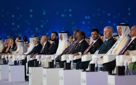 الدكتور عبدالله العليمي يشارك في فعاليات الجلسة الافتتاحية للنسخة الثالثة والعشرين من منتدى الدوحة.