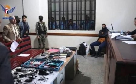 مزاعم التجسس تتواصل: الحوثيون يحاكمون مختطفين يُرجح انتماؤهم لمنظمات أممية ودولية