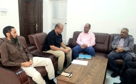 اجتماع تنسيقي لدعم التعليم الفني بعدن بين مكتب الوزارة ومؤسسة المنظومة بدعم من مؤسسة العون للتنمية