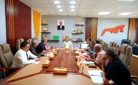 مع استمرار أزمة الغاز في عدن .. اللملس يناقش إجراءات عاجلة لمعالجتها.. تفاصيل