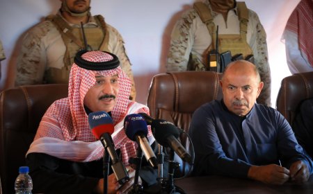 الوفد السعودي يلتقي مشايخ ووجهاء وأعيان الوادي والصحراء 