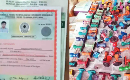 القبض على اكبر شبكة لتزوير الشهادات الجامعية في الهند .. تفاصيل