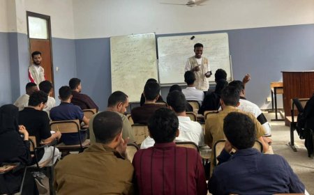 بالشراكة مع المؤسسة الطبية الميدانية.. كلية الحقوق بجامعة عدن تنفذ نزولات توعوية لطلابها 