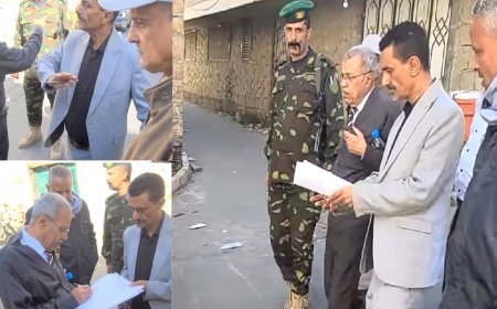 تعز.. «المشمر» يسلّم موقع مشروع ترميم الرصف الحجري في شارع المطافي إيذانًا ببدء التنفيذ