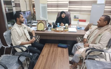 اتحاد الملتقيات الشبابية بساحل حضرموت يلتقي المدير العام لإذاعة المكلا*