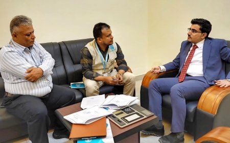 وزارة المياه والبيئة توقع اتفاقية مشروع تعميق وتأهيل بئر الرميلة بمأرب 